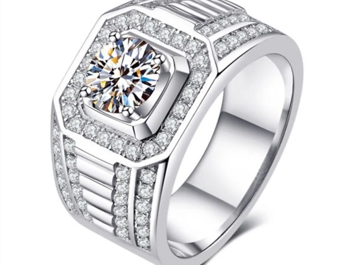 Toi et moi two-stone ring, manufactured by Vesta Jewelry for brand programs